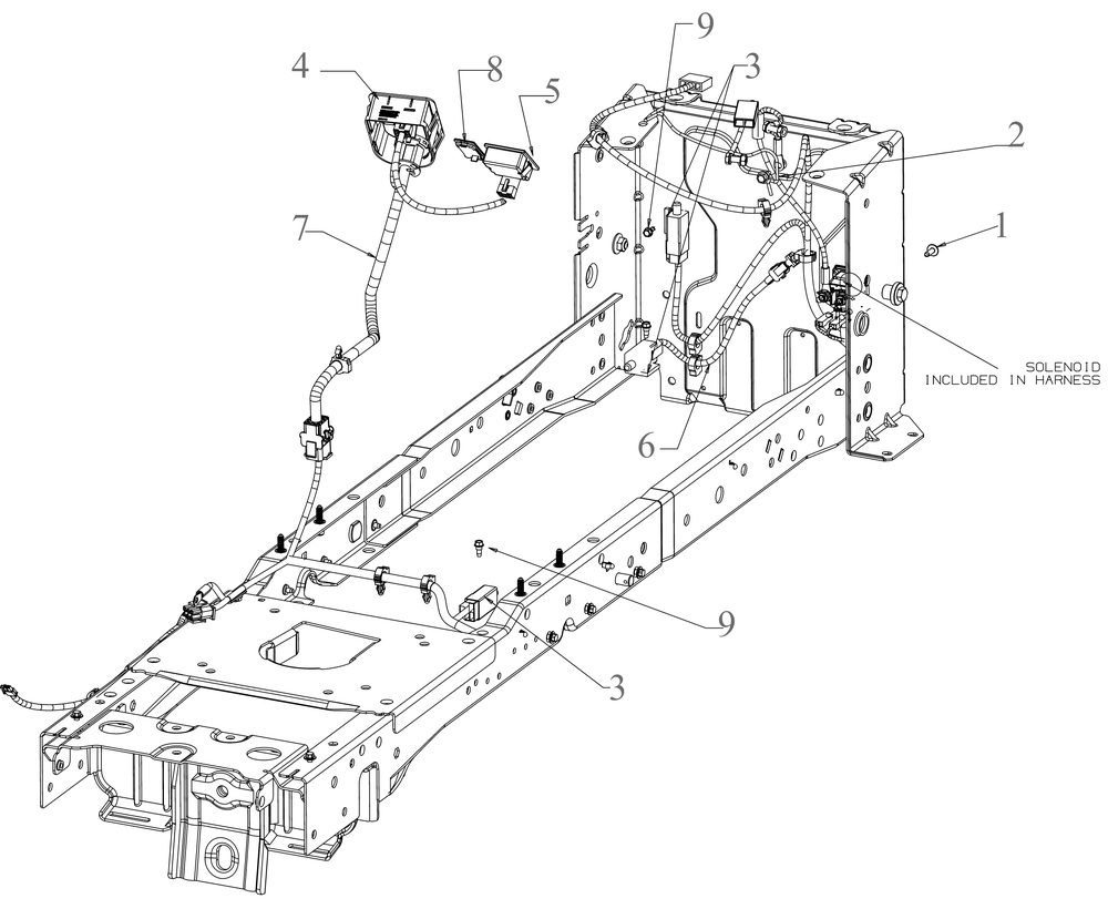 Electrical Diagram and Parts List for XT1-LT42KH (13AOA9TSA10)(2022) Cub Cadet Lawn Tractor